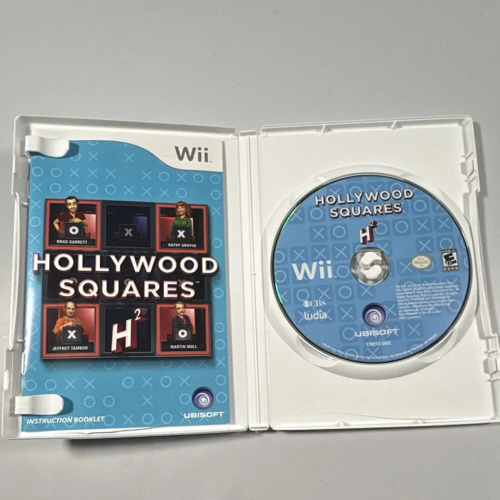 N/A squares manual wii